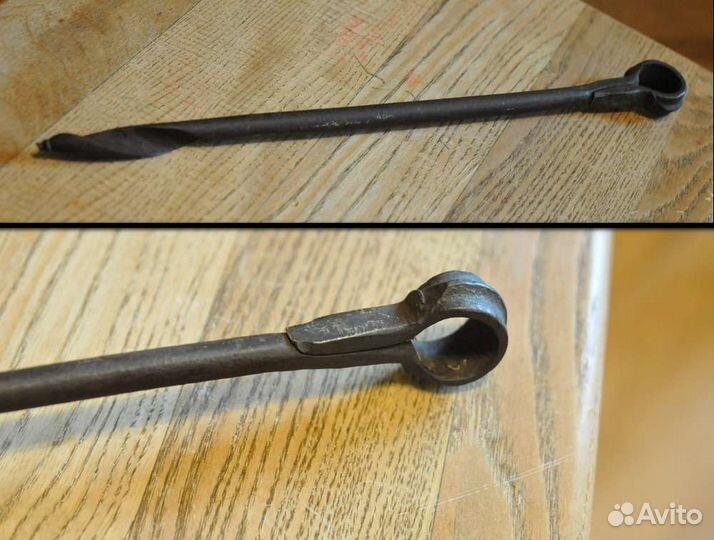 Старинный топор зик СССР 1945 год бур буравчик