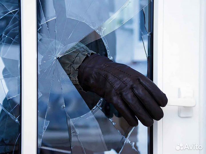 Ремонт окон, стеклопакет обычный RAL32056