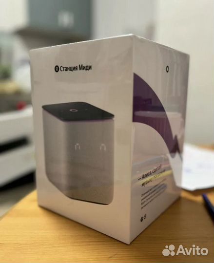 Умная колонка Яндекс станция миди новая