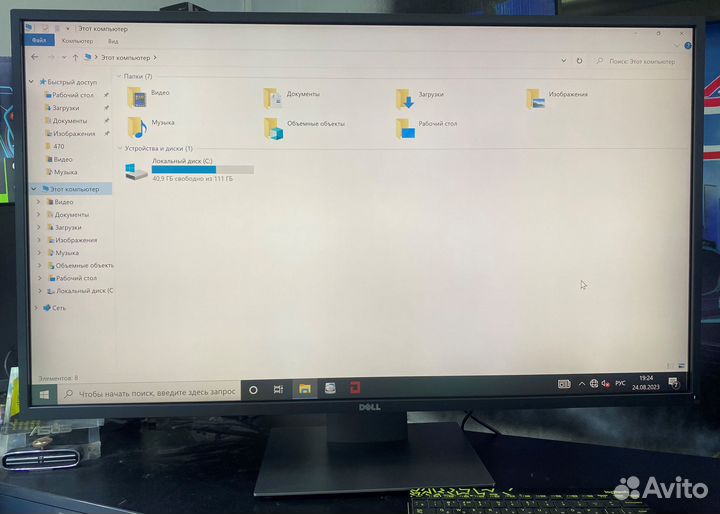 Монитор Dell P4317Q 4K 3840x2160 42.51