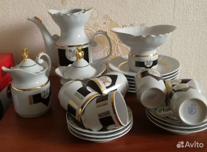 Кофейный сервиз новый