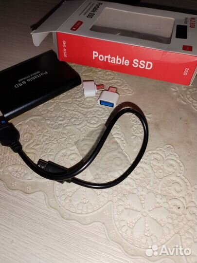 Внешний ssd новый