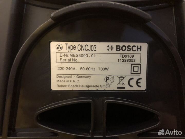Соковыжималка bosch MES 3000