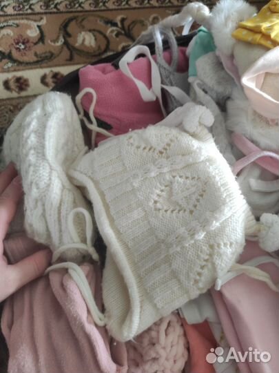 Вещи пакетом для девочки от 0 до 1,5 лет