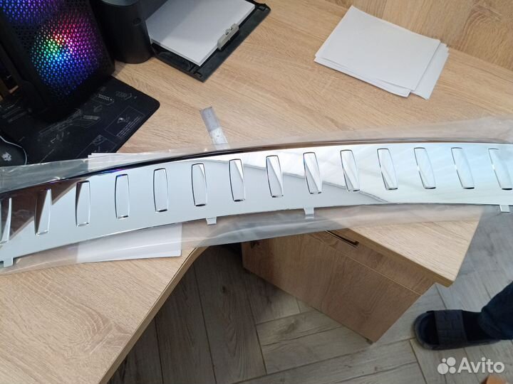 Накладка заднего бампера