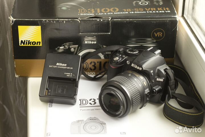 Nikon d3100 kit 18-55