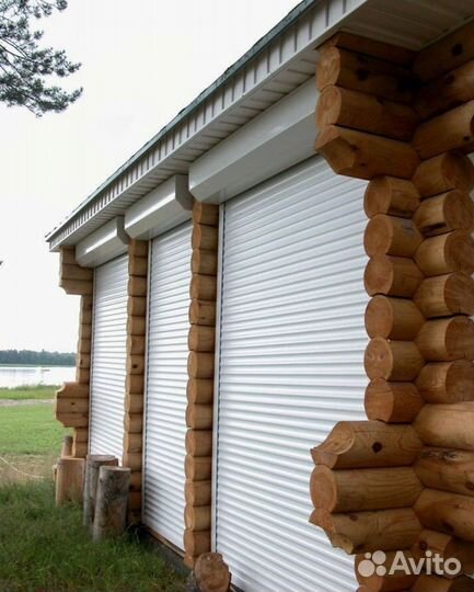 Гаражные секционные ворота рольставни