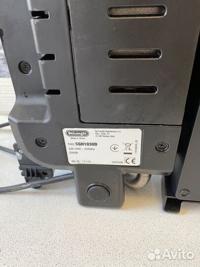 Электрогриль delonghi