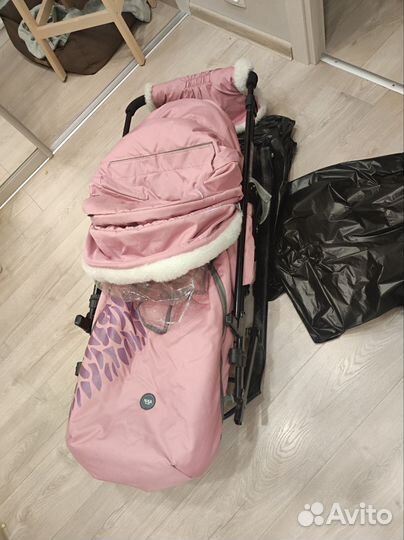 Санки коляска ника 7-5k