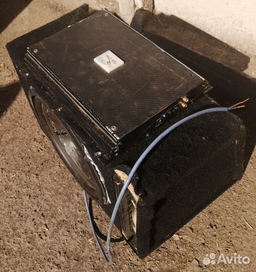 Усилитель Prology R2 2х150 Сабвуфер Mystery MJS-12