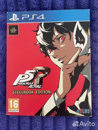 Persona 5 royal ps4 стилбук