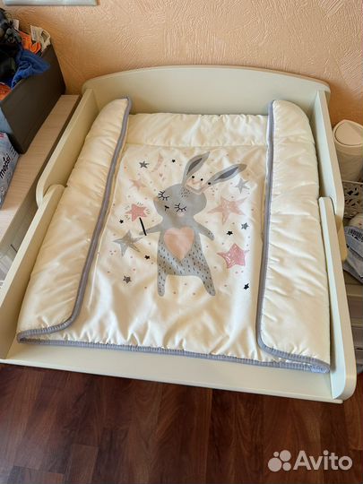 Пеленальный комод pali слоновая кость