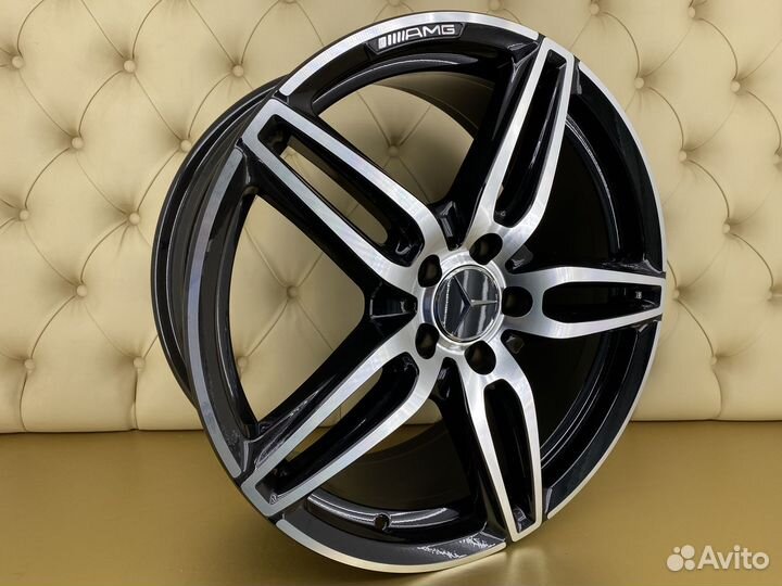 Новые разноширокие диски R19 AMG на Mercedes