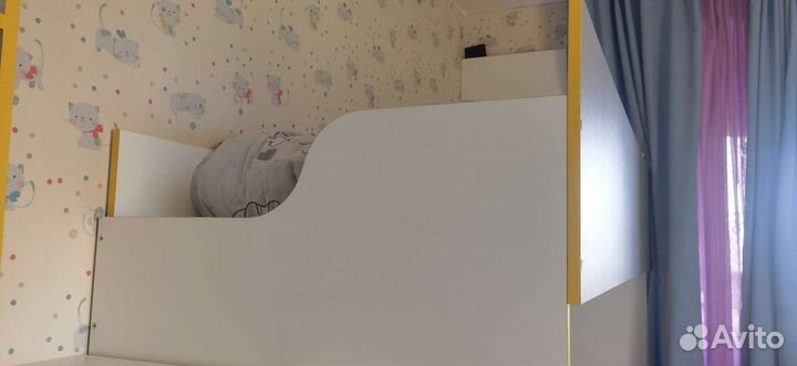 Детская мебель шкаф, кровать, стол, стеллаж