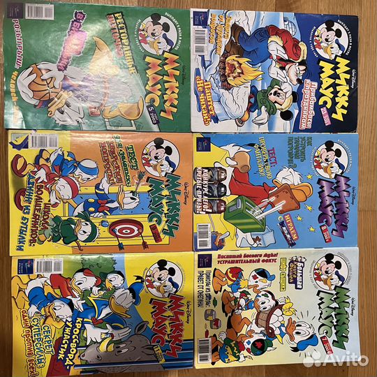 Журналы Микки Маус 2000-2003 гг
