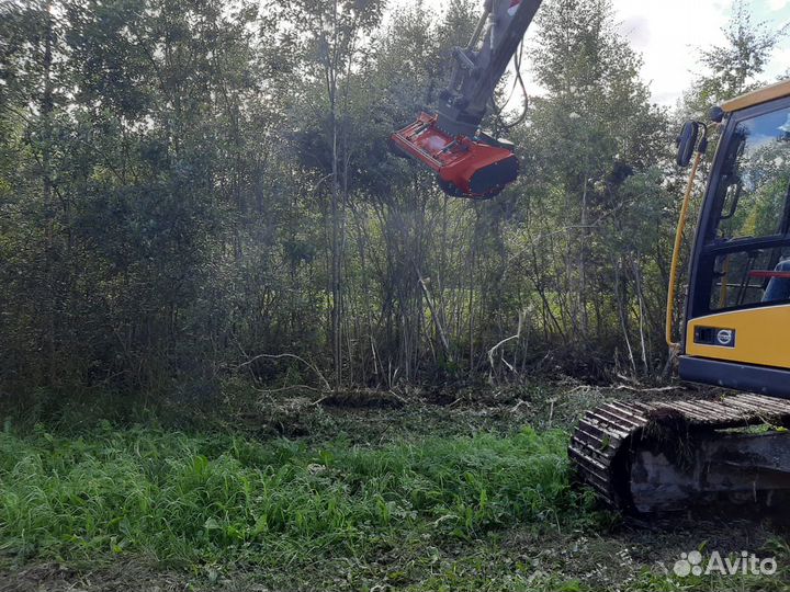 Аренда Мульчера, Корчевание пней и переработка