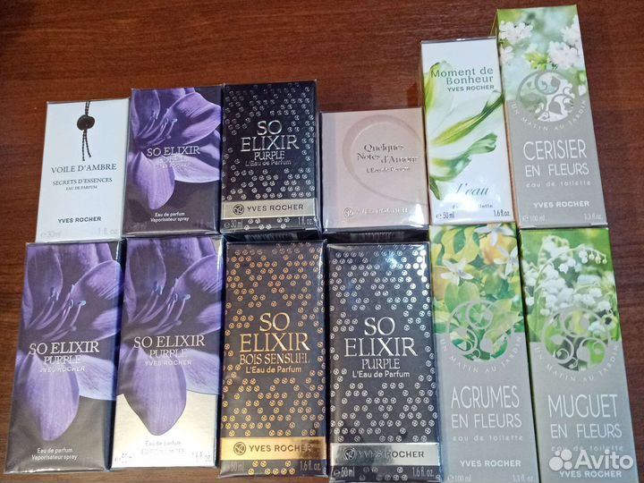 Винтажная парфюмерия и гели Ив Роше. Редкость