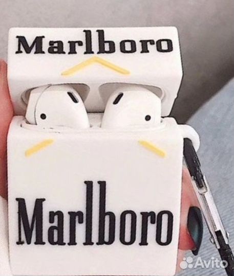 Чехол силиконовый для наушников AirPods