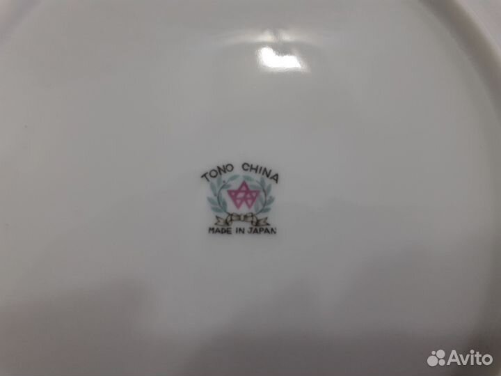 Японские тарелки из времен СССР