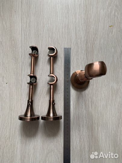 Кронштейн для карниза 3 шт, кольца