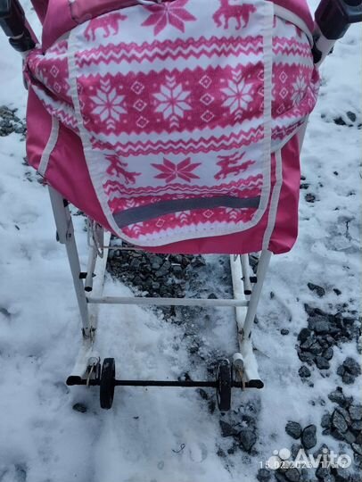 Санки- коляска детские