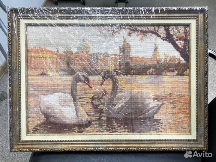 Вышивка, ручная работа, картина