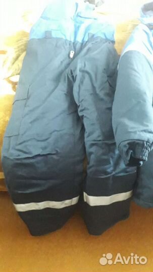 Зимний костюм комбинезон мужской рабочий