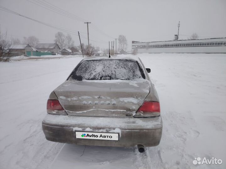 Mitsubishi Lancer 2.0 AT, 2001, битый, 61 000 км