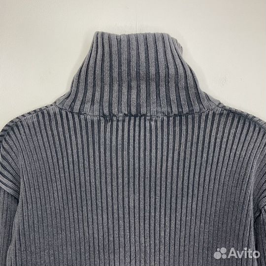 Archive Vintage Ribbed Zip Свитер