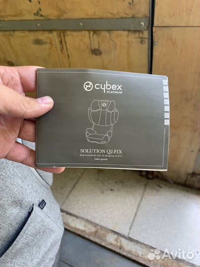 Детское автокресло 15 до 36 кг cybex solution