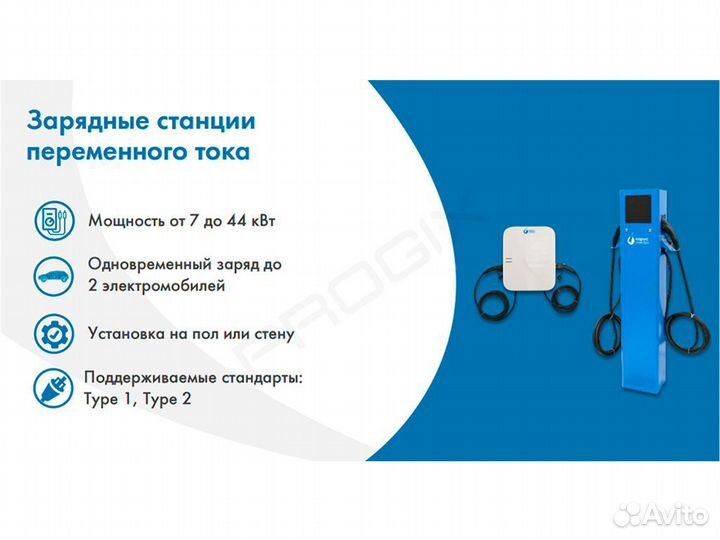 Зарядная станция для электромобилей эсэм-6-122К-3