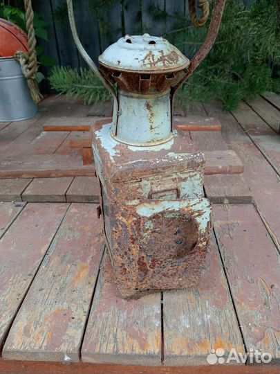 Советский жд фонарь