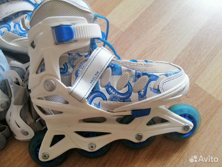 Детские ролики и защита