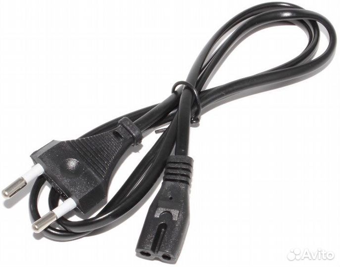 Кабель питания 2pin в розетку 220V
