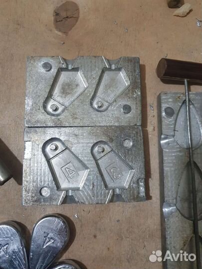 Формы для литья грузил