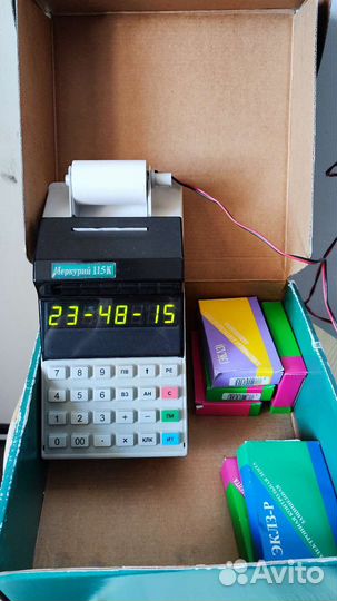 Калькулятор Касса Меркурий 115К