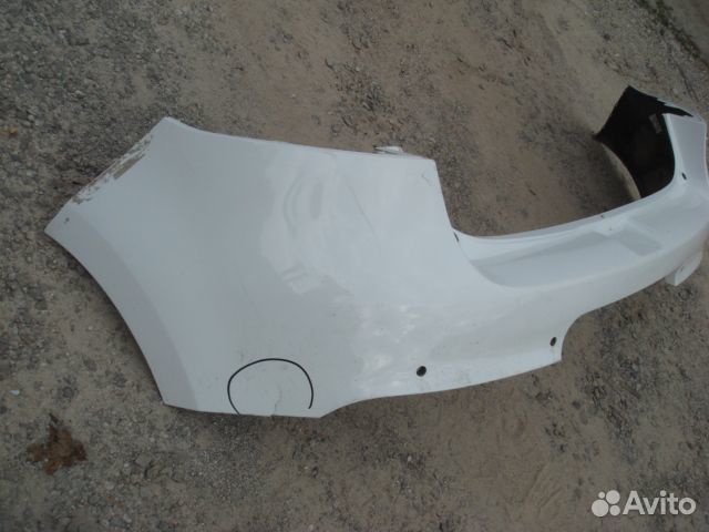 Рено Меган 3 Бампер задний Megane 3 08-14 хэтчбек