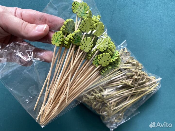 Шпажки для канапе стаканы для закусок