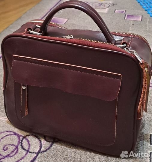 Сумка кожаная женская