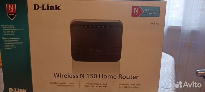 Wifi роутер dlink dir300