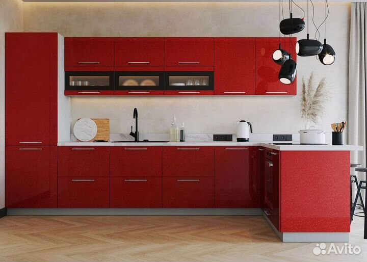 Кухонный гарнитур угловой