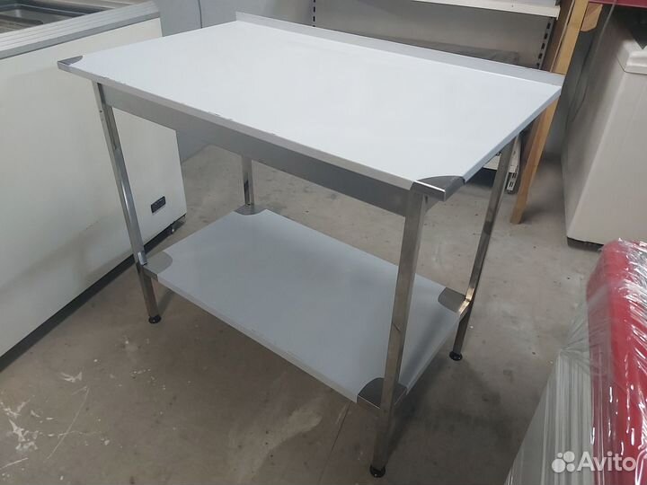 Стол из нержавейки 100/60 борт каркас труба