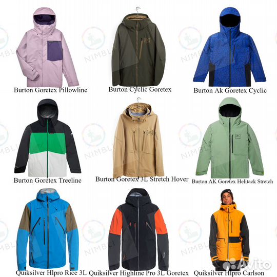 Сноубордическая куртка Burton, Volcom, Jones, 32