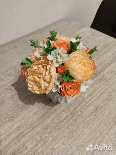 Композиция из холодного фарфора