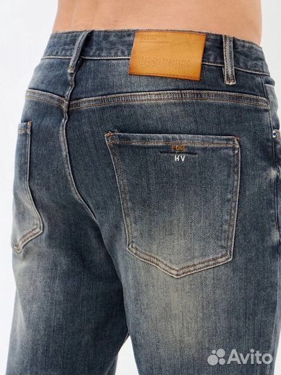 Джинсы мужские, зауженные размер 44/54