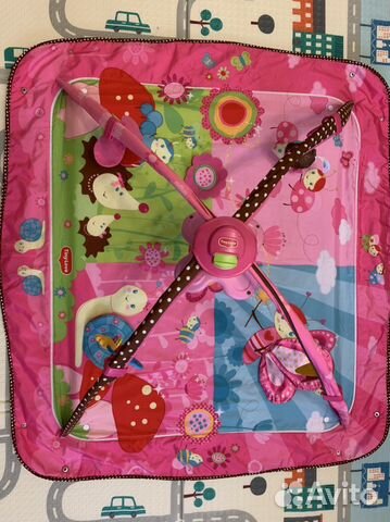 Развивающий коврик tiny love принцесса