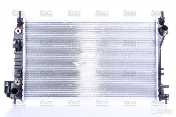 Радиатор охлаждения двс cadillac BLS (2006) 2.8 T