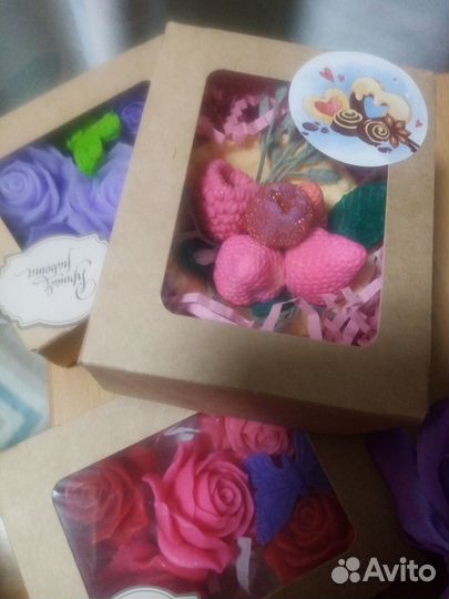 Букеты из мыла ручной работы