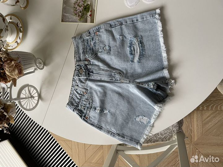 Шорты джинсовые zara