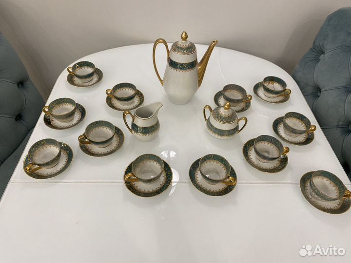 Винтажный Сервиз кофейный Limoges